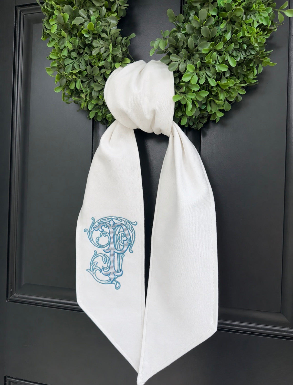 Wedding Wreath Sash