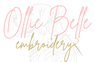 Ollie Belle Embroidery - Home